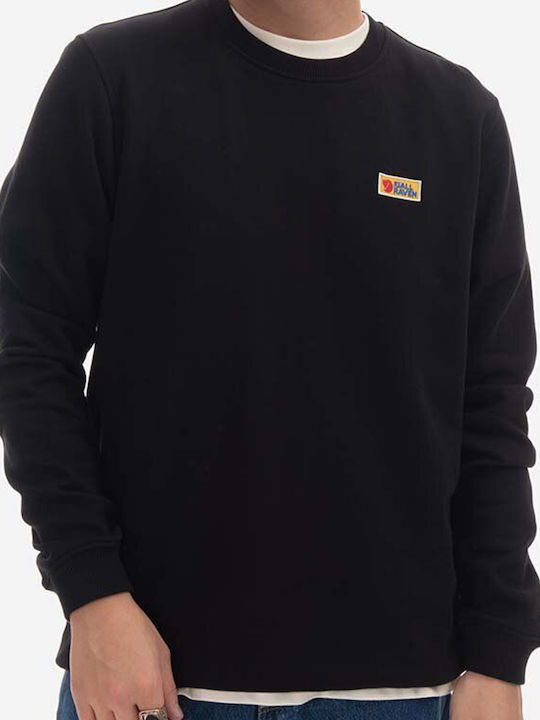 Fjallraven Men's Sweatshirt with Hood Black
