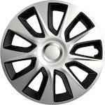 Versaco Car Hubcap Set Stratos 14" 4pcs Silver