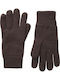 Braun Gestrickt Handschuhe