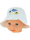 Maksi Παιδικό Καπέλο Bucket Υφασμάτινο Λευκό