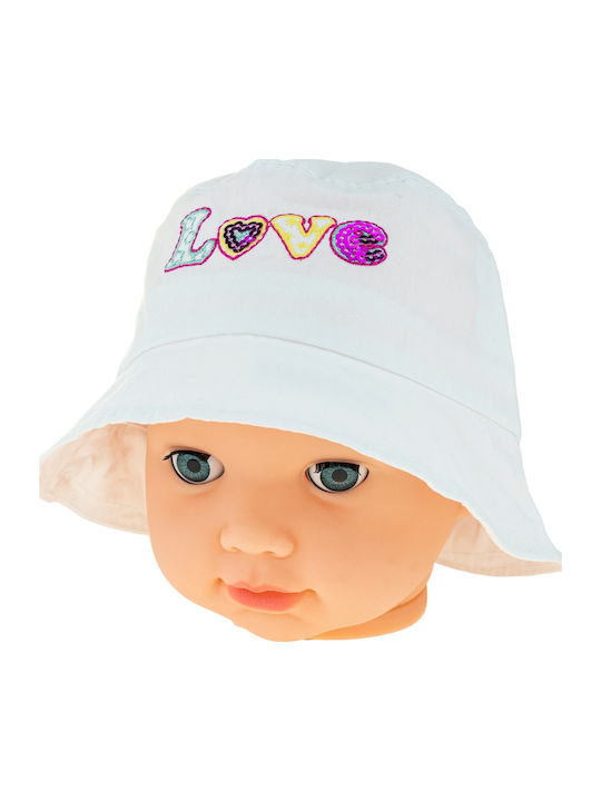 Maksi Kids' Hat Bucket White