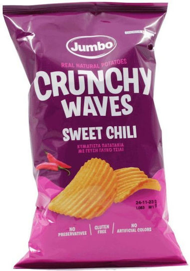 Ohonos Snack Chips Crunchy με Γεύση Γλυκό Τσίλι Χωρίς Γλουτένη 90gr