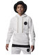Fleece Kids Sweatshirt with Hood White