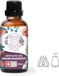 We Luv Aromas Ароматно масло Гераниум и грейпфрут 20мл 708-0031 1бр