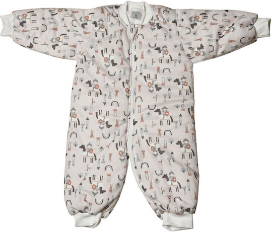 Tender Iarna Sac de dormit cu picioare Classic 2.5 tog Ecru
