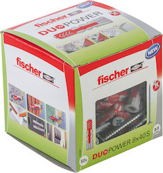 fischer Duopower S Schraubanker Kunststoff 8x40...