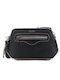 Doca Damen Tasche Crossbody Schwarz