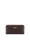 Doca Large Women's Wallet Brown