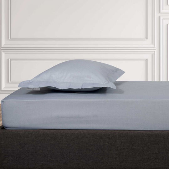 Greenwich Polo Club 2506 Σεντόνι King Size με Λάστιχο 180x200+35εκ. Γκρι