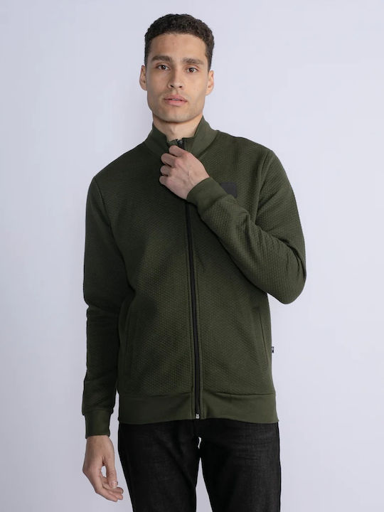 Hooded Khaki Sweatshirt