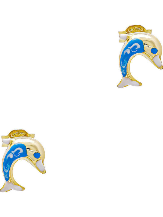 Kiriakos Gofas Καρφωτά Ζωάκια από Χρυσό 14K