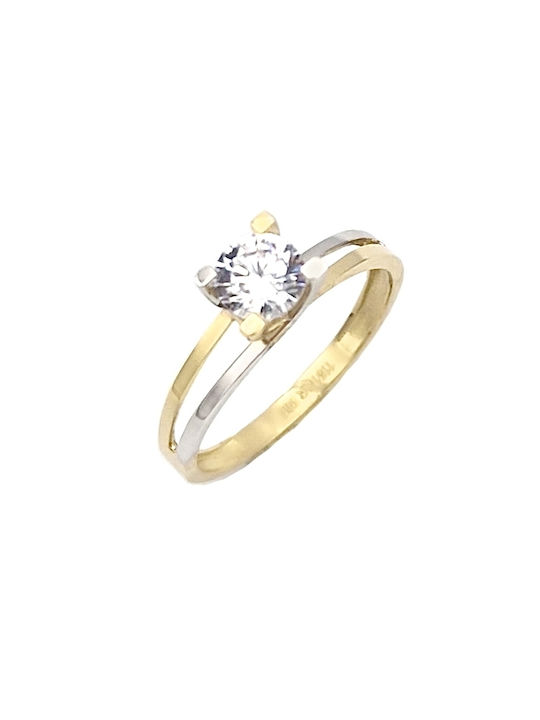 Single Stone from Gold 14K