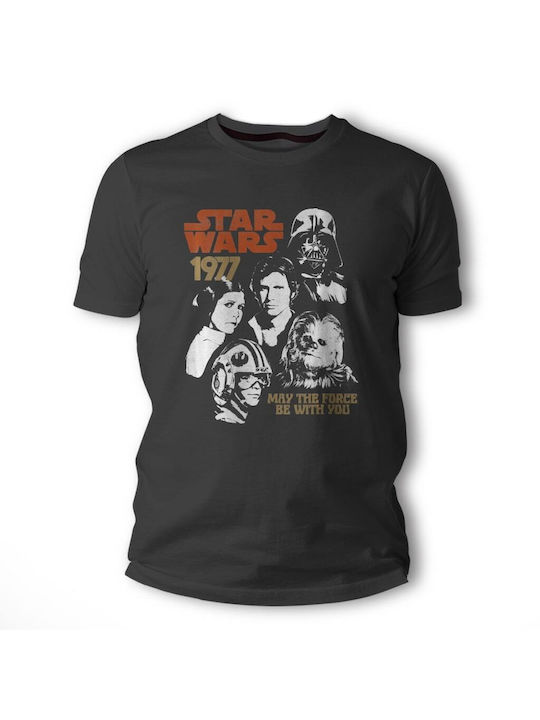 Frisky T-shirt Star Wars Μαύρο