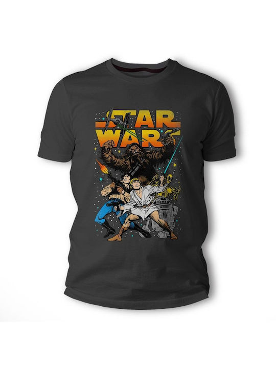 Frisky T-shirt Star Wars Μαύρο