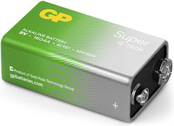 GP Batteries Super Алкална Батерия 9V 1бр 03016...
