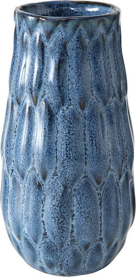 PanOikos Decorative Vase Blue 9.5x15cm