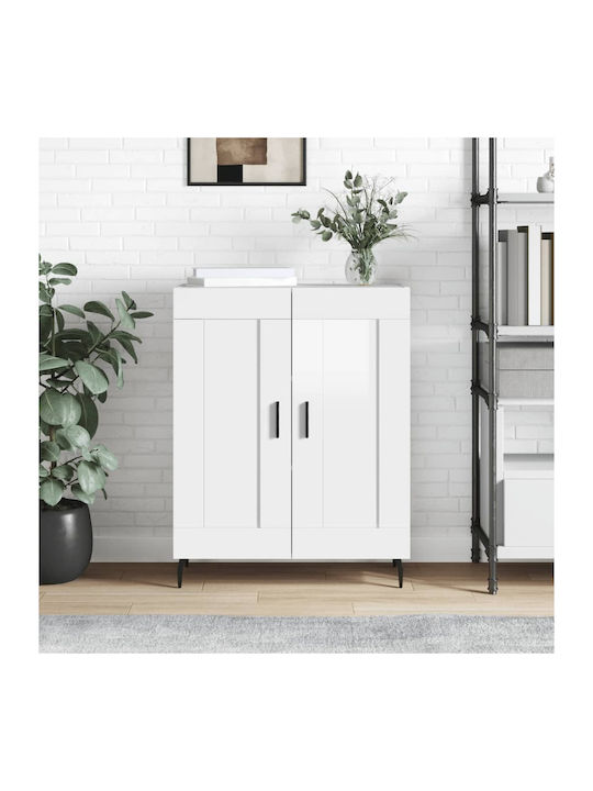 Sideboard Wooden White 69.5x34x90cm