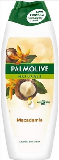 Palmolive Naturals Macadamia Αφρόλουτρο σε Gel & Άρωμα Σοκολάτα 650ml