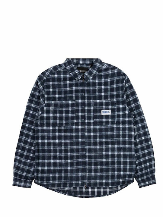 The Hundreds Flannel Shirt Blue