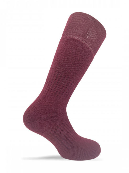 Tzelatis 618 Ανδρικές Ισοθερμικές Κάλτσες Κόκκινες