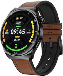 Awei Smartwatch with Heart Rate Monitor (Brown)