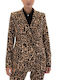 Dolce Domenica Blazer pentru femei Sacou Animal Print