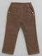 Kids' Corduroy Pants Brown