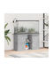 vidaXL Aquarium Stand Βάση Ενυδρείου Ντουλάπι με Ραφιέρα