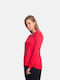 Paco & Co Women's Blouse Cotton Long Sleeve Red