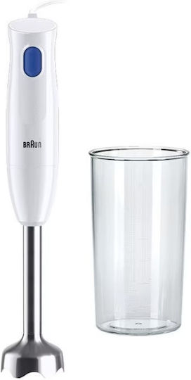 Braun MultiQuick 1 Ραβδομπλέντερ με Ανοξείδωτη Ράβδο 450W Λευκό