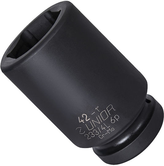 Unior Nuss Pneumatisch Sechskant Spritzfilter Wasserhahn mit Vierkant-Antrieb 1" Durchmesser 42mm 1Stück