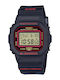 Casio G-shock Ανδρικό Ρολόι 43mm Μπαταρίας με Μαύρο Καουτσούκ Λουράκι