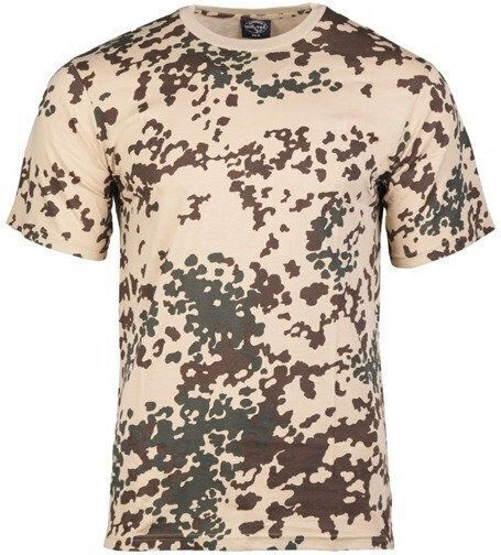 Mil-Tec Short Sleeve T-shirt 100% Cotton Khaki