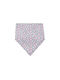 Akuku Bandana Fabric with Button Gray