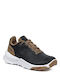Patrol Play Kids Sports Shoes Running with Laces Black