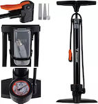 Trizand Bicycle Pump Air Pump Hand with Pressure Gauge