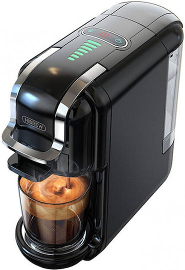 Hibrew H2B Καφετιέρα για Κάψουλες E.S.E. Pod Πίεσης 19bar Μαύρη