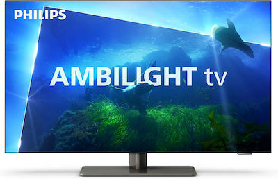 Philips Smart Τηλεόραση 42" 4K UHD OLED 42OLED818/12 Ambilight HDR (2023)