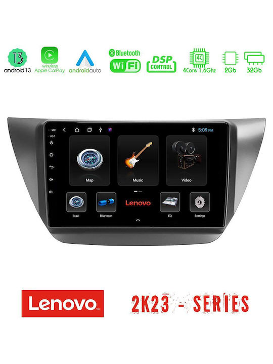 Lenovo Ηχοσύστημα Αυτοκινήτου για Mitsubishi Lancer / 2008 (Bluetooth/USB/WiFi/GPS) με Οθόνη Αφής 9"