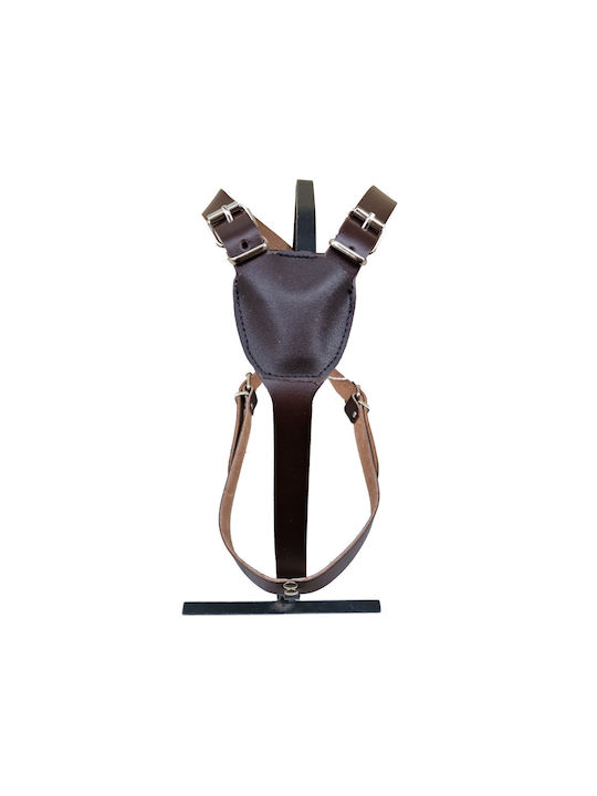 ByLeather Ham pentru câini Piele Maro Mici / Mediu 7046-7054