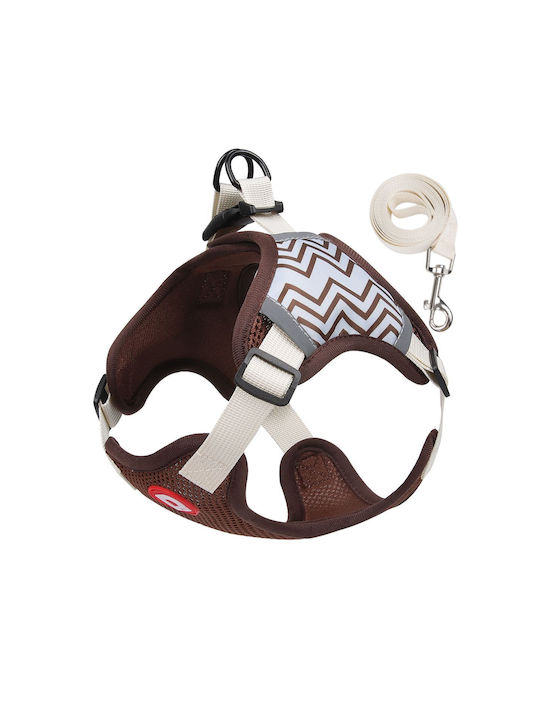 Dog Harness Brown 23.01.01670