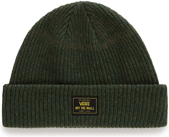 Bruckner Cuff Beanie Unisex Σκούφος Πλεκτός σε Πράσινο χρώμα