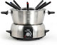 Livoo Vas pentru Fondue Electric Metalic Argintiu 1000WW 31x17x17buc