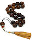 Roloi Komboloi Nutmeg Worry Beads Brown 35cm