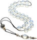 Roloi Komboloi Worry Beads with 10 Beads Transparent 33cm