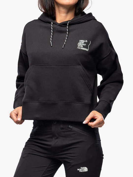The North Face Women's Sweatshirt Hooded Black