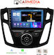 Carmedia Ηχοσύστημα Αυτοκινήτου για Ford Focus 2011-2018 (Bluetooth/USB/WiFi/GPS/Apple-Carplay/Android-Auto) με Οθόνη Αφής 9"