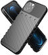 Thunder Back Cover Silicon Negru (Redmi 12 4G / Redmi 12 5G)