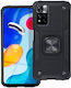 Nitro Back Cover Plastic Magnetic Black (Redmi Note 12S)