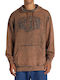 Contour Sweatshirt mit Kapuze Braun